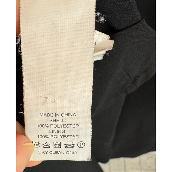 KATE SPADE NEW YORK black flared dress size 6 - Picture 8 of 8